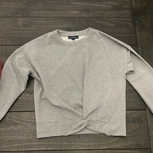 grey sweatshirt size Small
